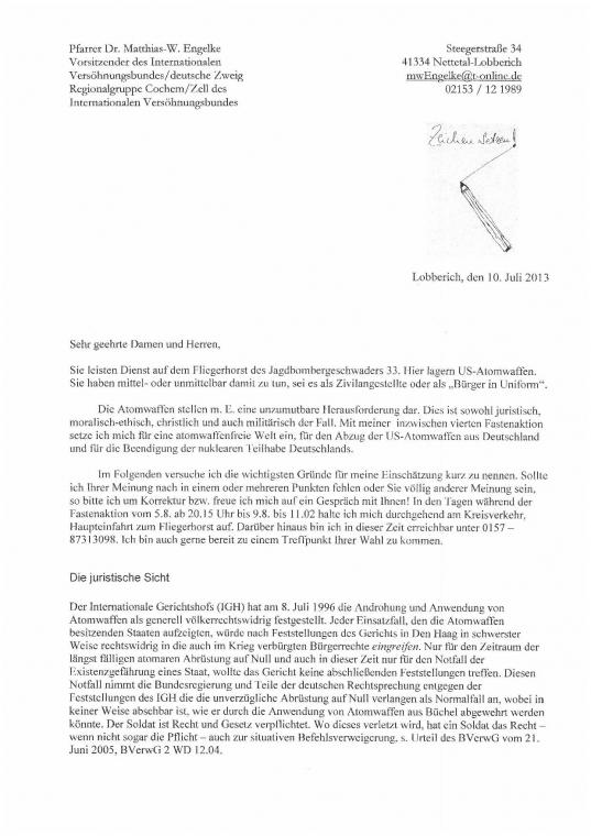 Brief an Soldaten S. 1