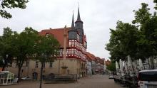Marktplatz und Rathaus in Duderstadt