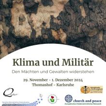 Klima und Militär - Plakat